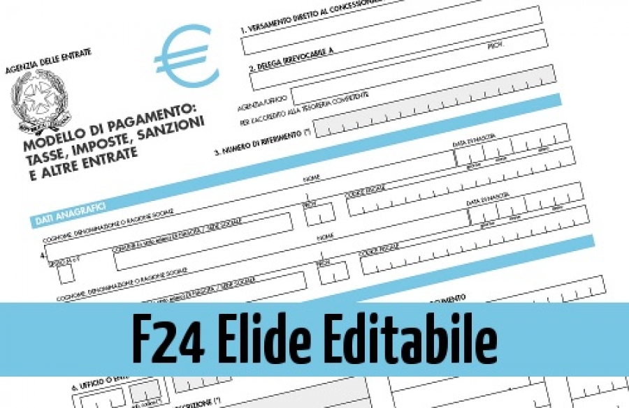 Registrazione contratti di locazione, dal 1 Gennaio 2015 obbligatorio modello F24 elide